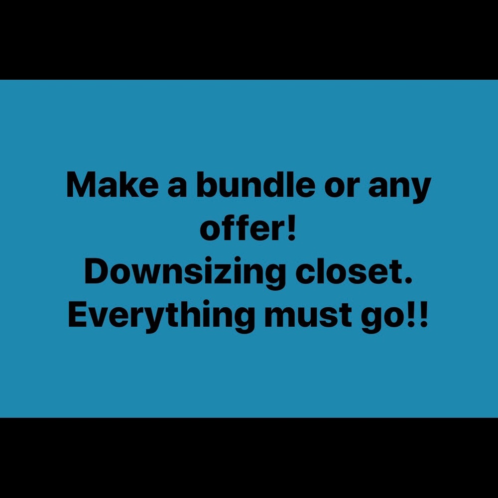 Make a bundle or any offer!